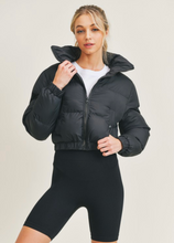 Load image into Gallery viewer, Black Puffer Jacket
