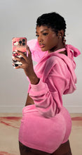 Load image into Gallery viewer, Velour Short Set - Pink
