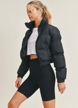 Load image into Gallery viewer, Black Puffer Jacket
