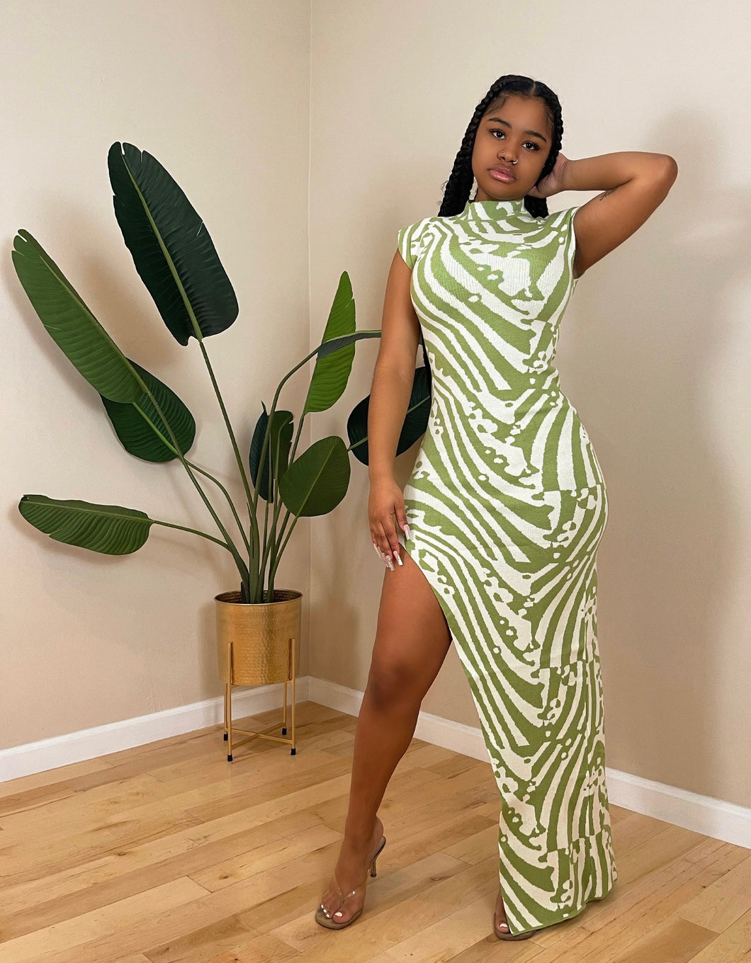 Tropics Dress - Green