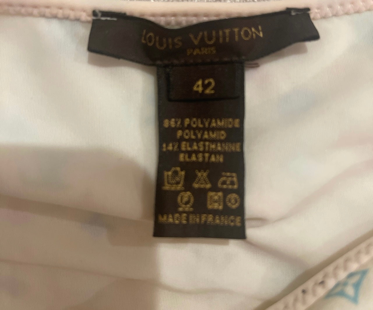Louis Vuitton Takashi Murakami Bikini Top White - $45 (90% Off Retail) -  From brittany